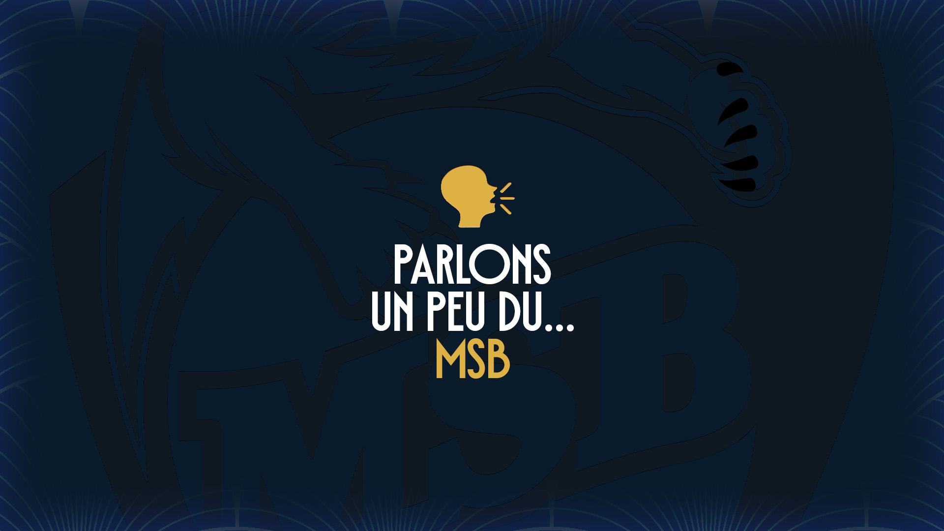 Parlons un peu du… MSB !