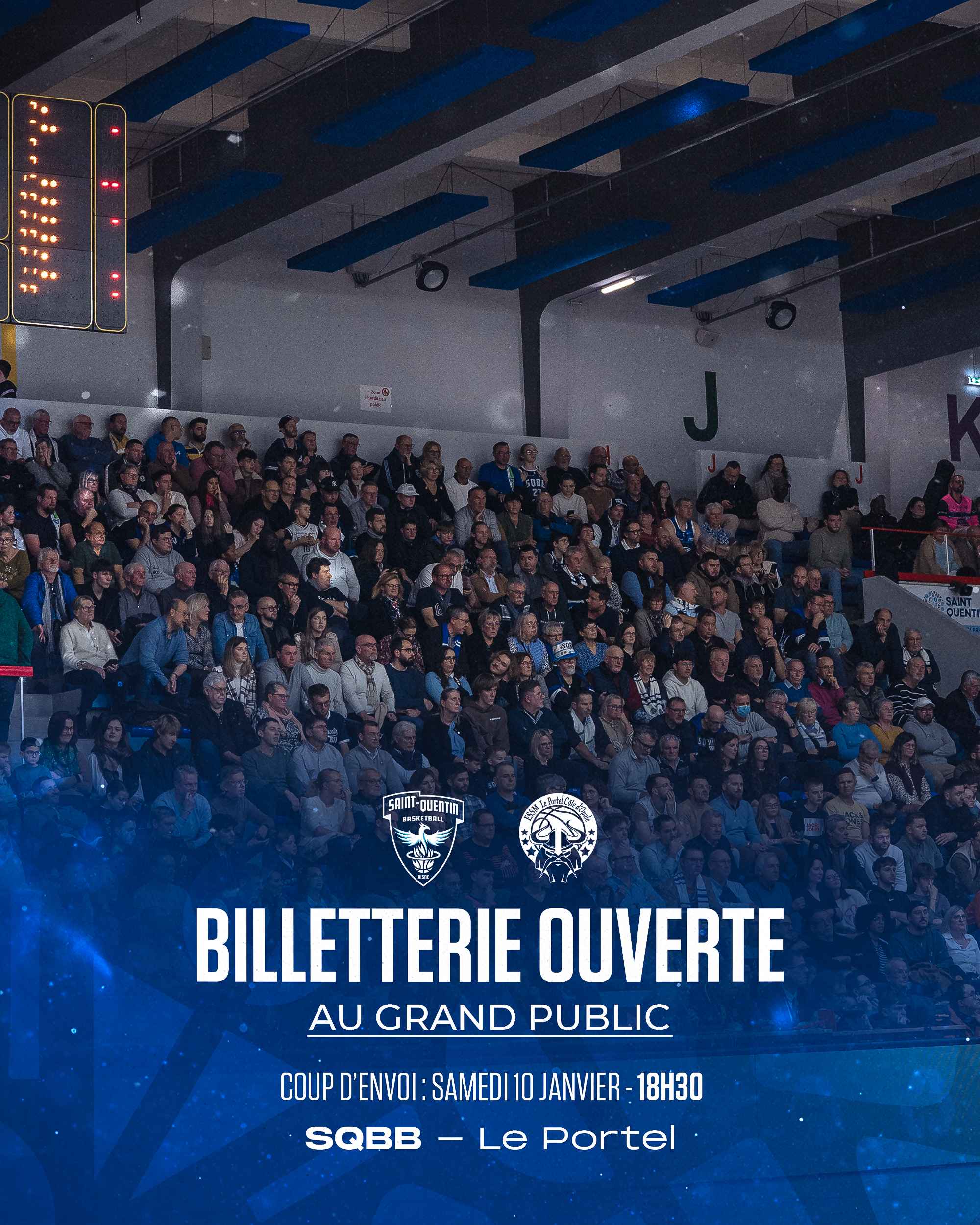 🗓 La billetterie SQBB – Le Portel est ouverte !