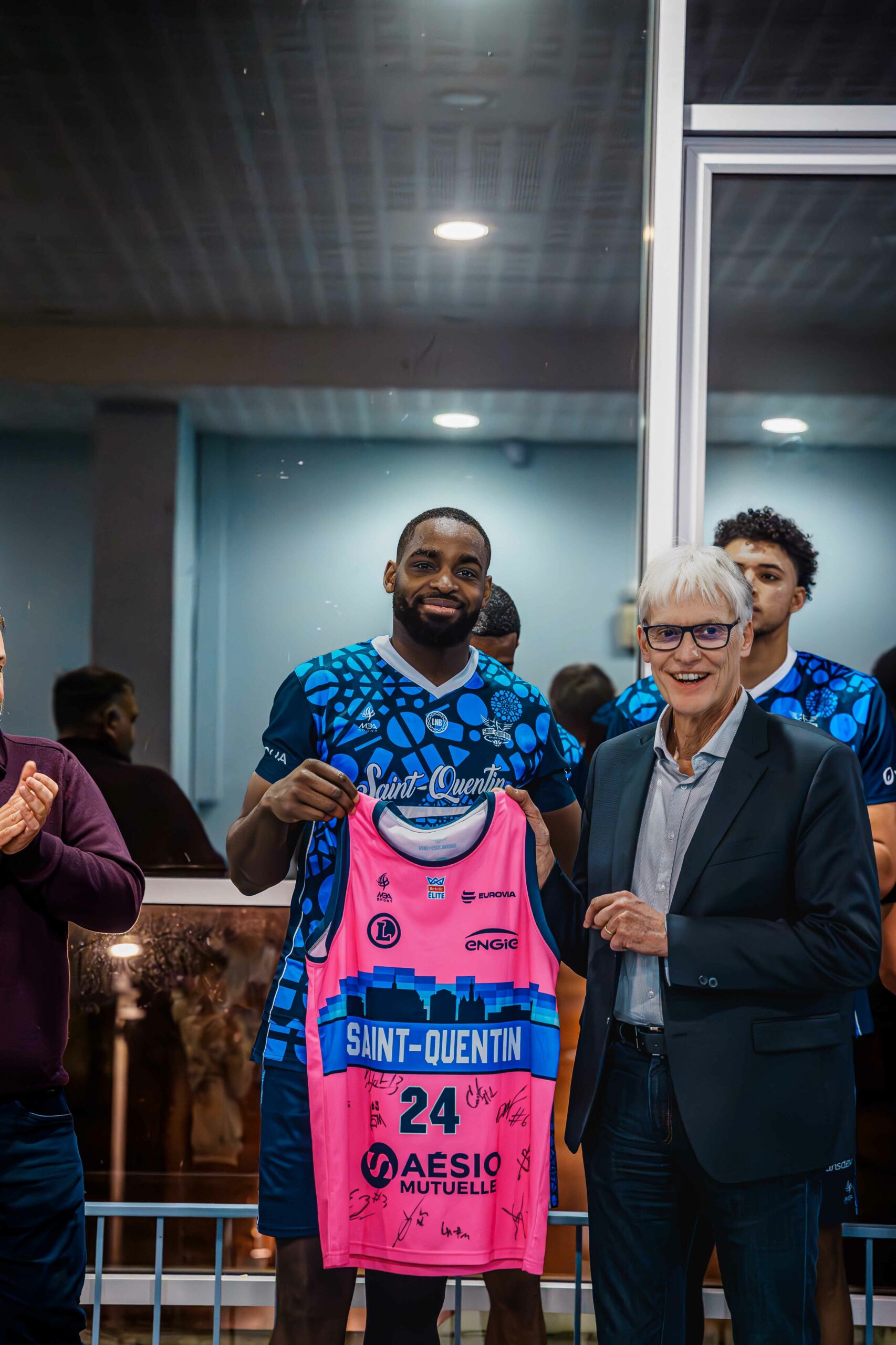 Match parrainé AÉSIO mutuelle x Saint-Quentin Basket-Ball🤍