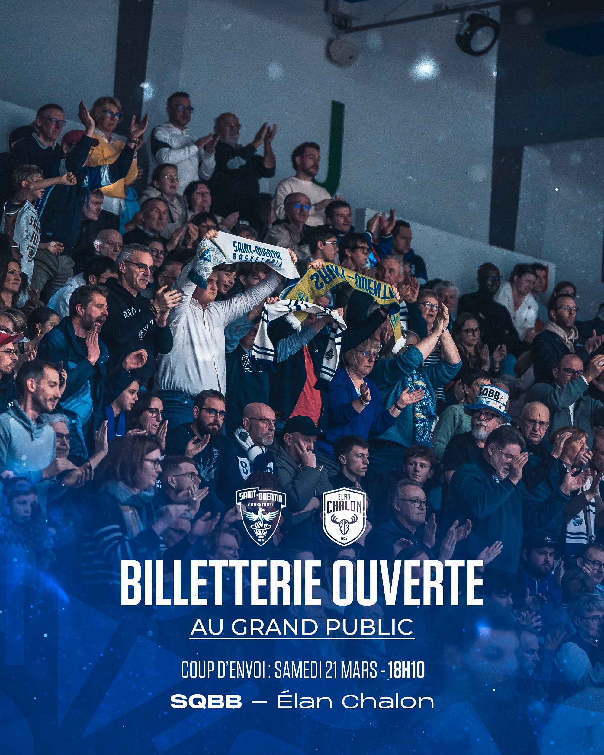 🗓 La billetterie SQBB – Elan Chalon est ouverte !