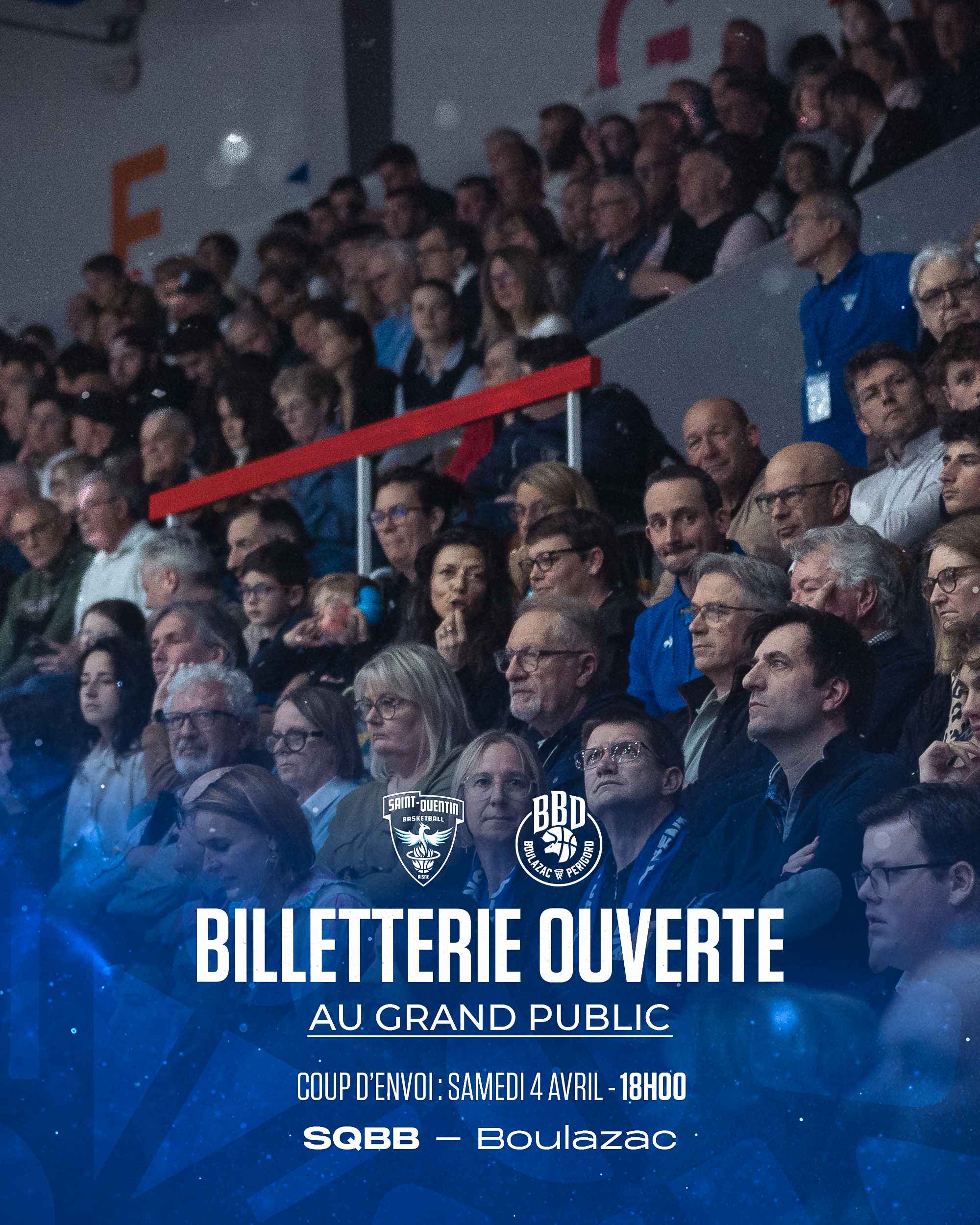 🗓 La billetterie SQBB – Boulazac est ouverte !