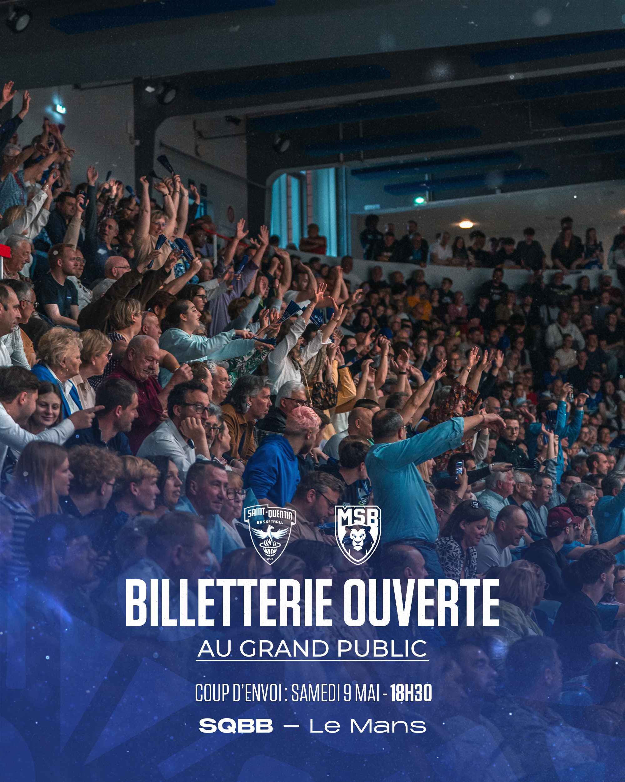 🗓️ La billetterie SQBB – Le Mans est ouverte !
