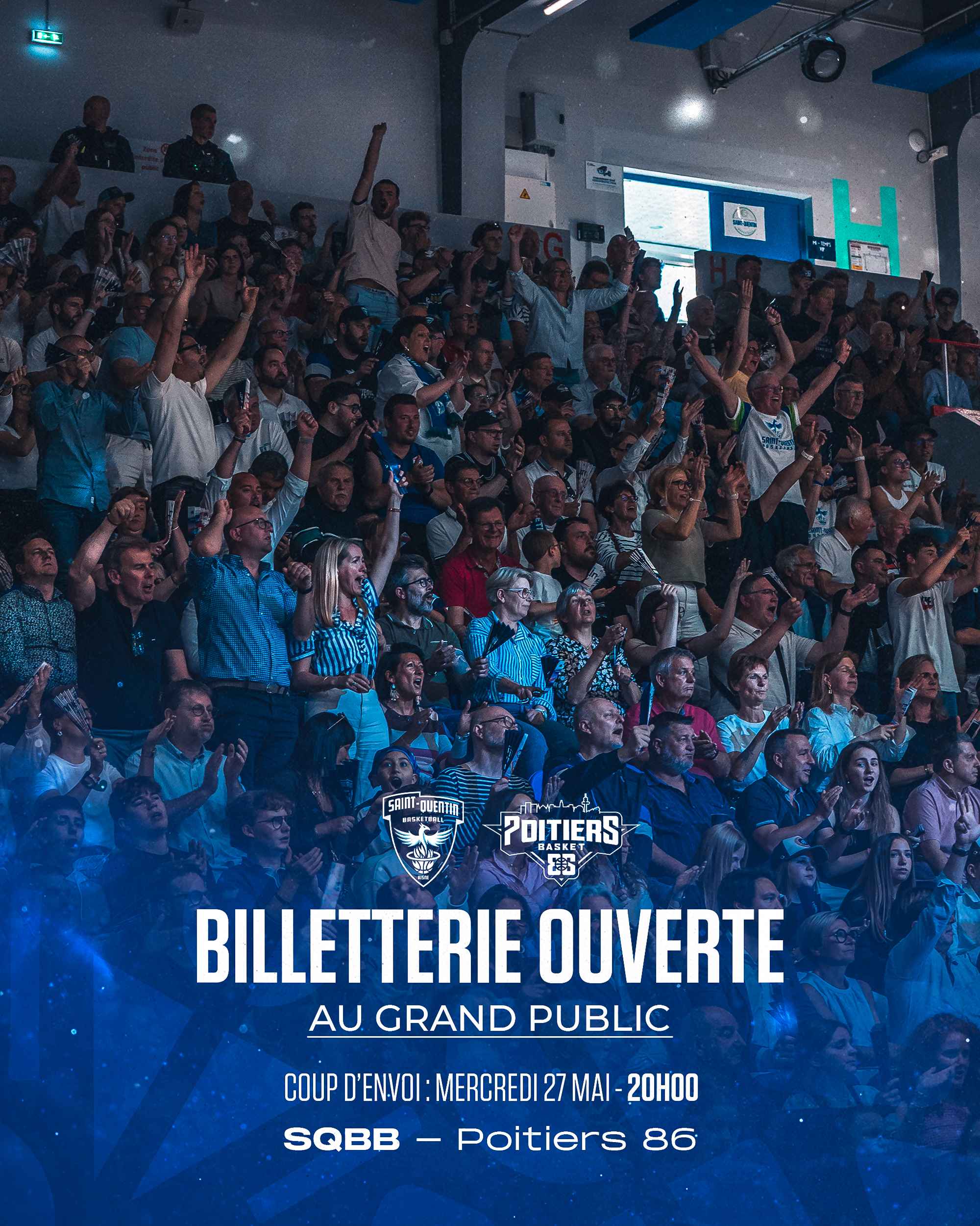 🗓️ La billetterie SQBB – Poitiers 86 est ouverte !